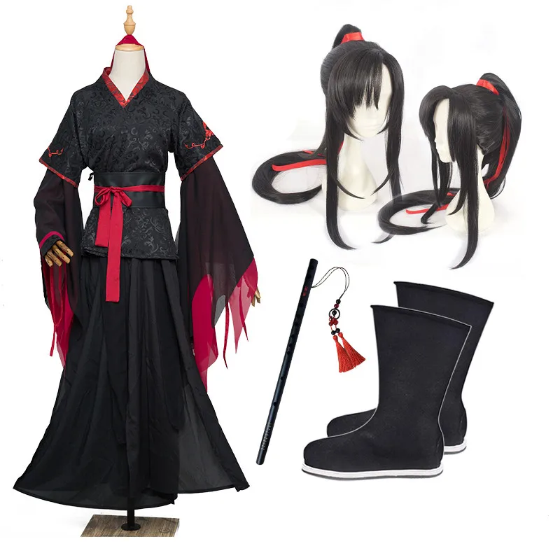 

The Untamed Mo Xuanyu Cosplay Costume Chinese Anime Magic Ancestors COS Clothing Costumes Wei Wuxian Yiling Ancestors Full Cloth