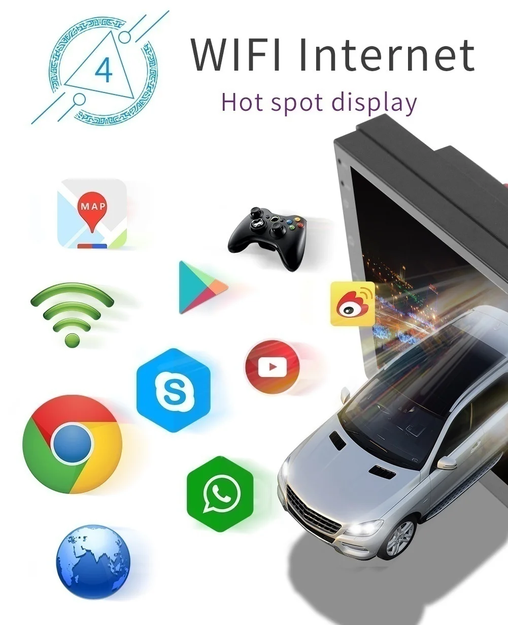 Bluetooth двойной 2Din Авторадио Mit gps AM/FM MP5 плеер Androd 8,1 Suppport камера заднего вида автомобиля аудио стерео радио USB с Wi-Fi