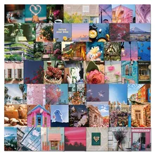 

10/50pcs Daily Literary Style Stickers for Notebooks Scrapbook Stationery Sticker Vintage Scrapbooking Material Craft Supplies