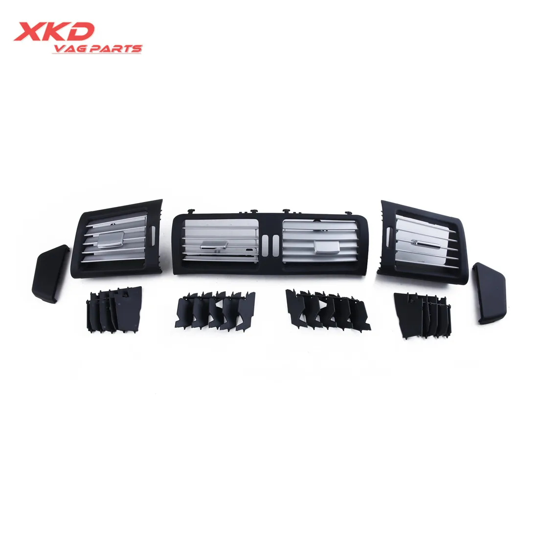

L&R&Center Front Chrome Console Grill Dash AC Air Vent Kit Fit For M-ercedes R350 A2518302254 , A2518302554 , A2518302654