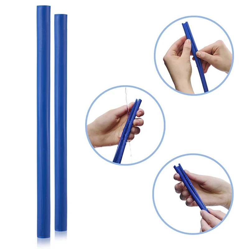 Party bar accessories can be opened and closed snap-on silicone straws detachable easy to clean folding TSLM1 | Дом и сад