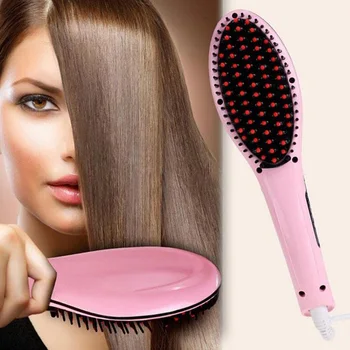 

Electric Hot Comb Hair Straightener Brush Hair Brush Comb Irons Straight Hair Brush Hair Straightener Curler Styling Tool