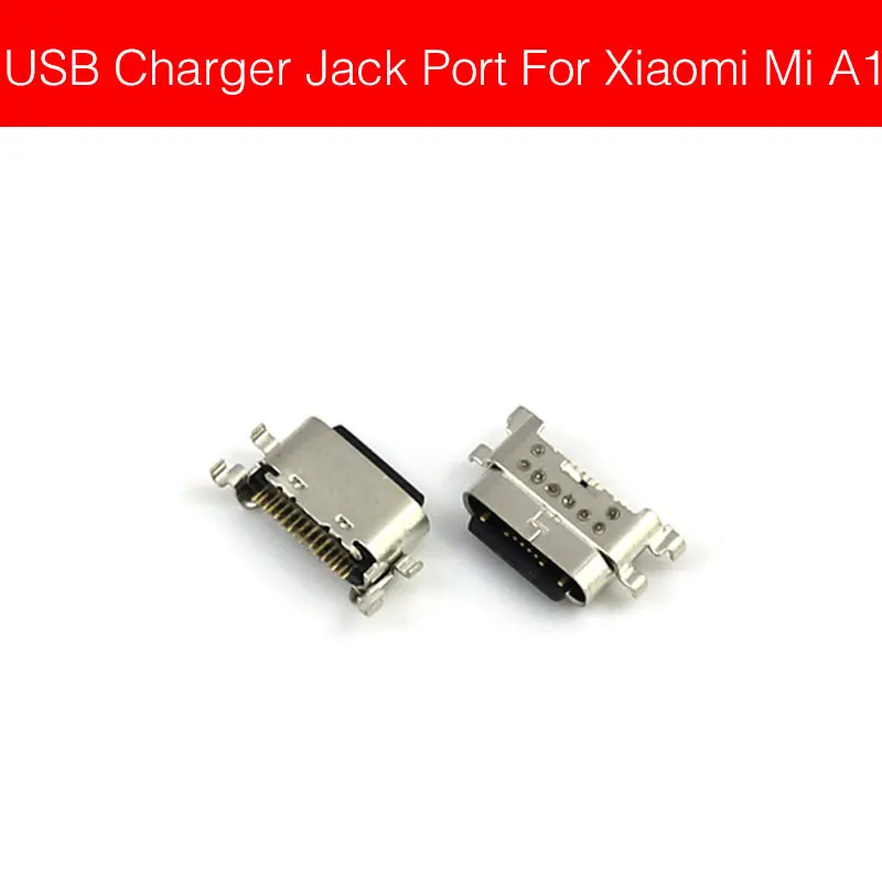 USB зарядное устройство гнездо для Xiaomi Mi A1 A2 5X 6X синхронизация питания Дата зарядный порт USB разъем Слот Замена Ремонт Запчасти