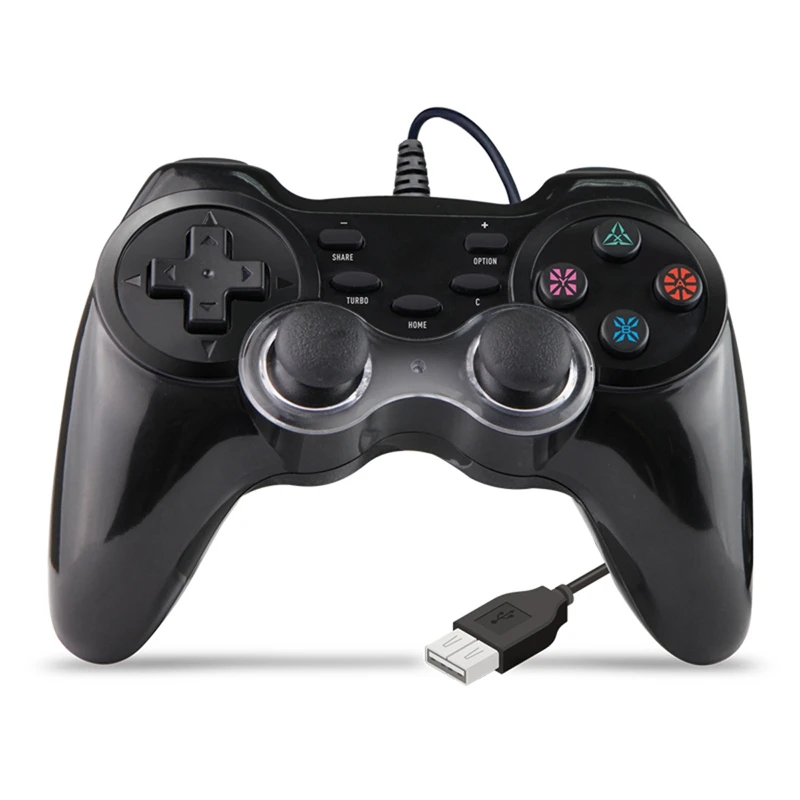 FULL-USB проводной геймпад для Playstation 4 джойстик геймпад игровой контроллер с шестью осями 3M кабель для PS4/PS3/переключатель контроллера