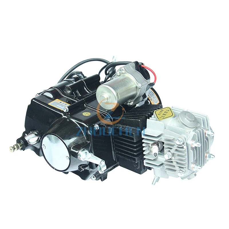 Mini Dirt Bike 110cc Electric Foot Start Engine High Performance Aluminum Motorcycle Motor Engines For Mini Dirt Bike