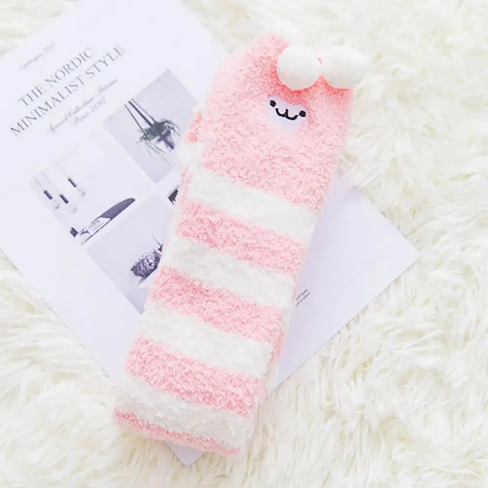 B Kawaii/вязаные носки для девочек детские носки с героями мультфильмов детские длинные гольфы Детский Рождественский подарок, Весенние чулки для девочек - Цвет: B
