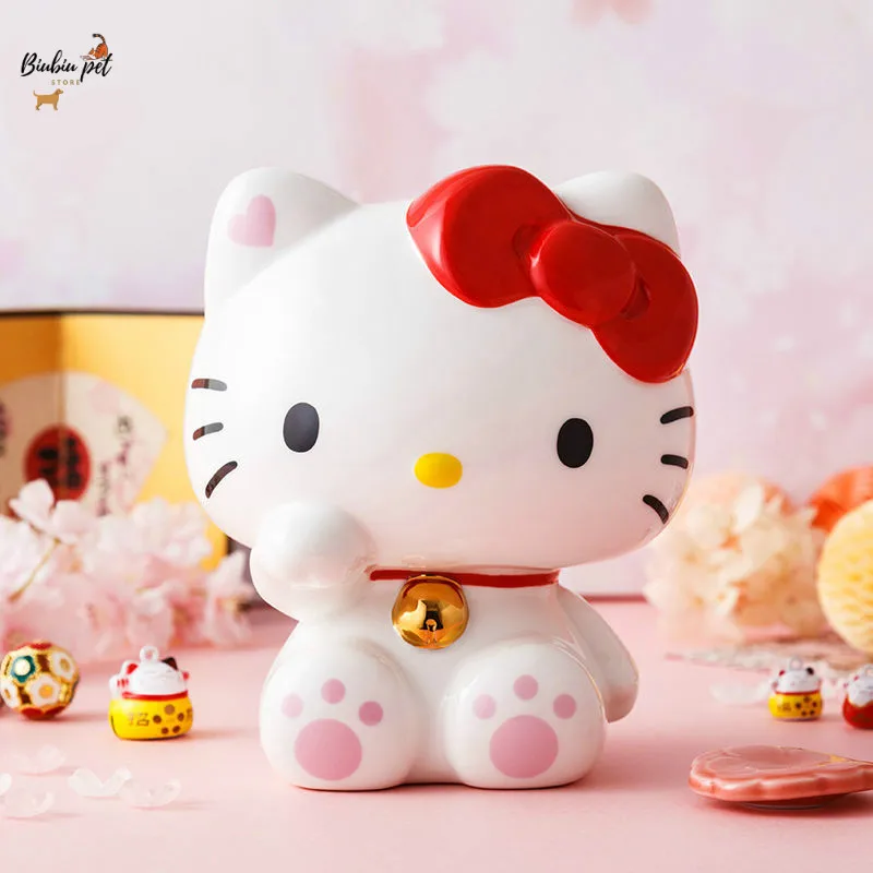 hellokitty piggy bank creative home set up a ceramic to give her best friend children's birthday present | Дом и сад