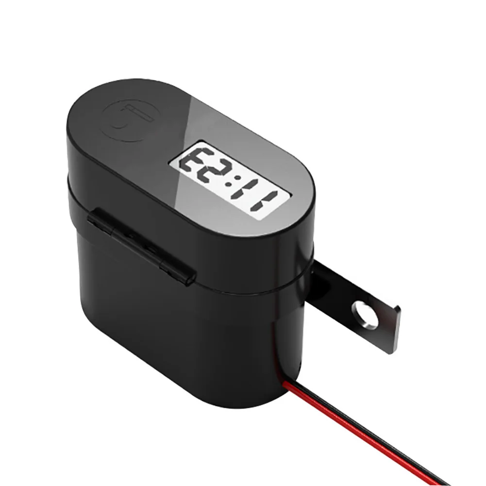 Мотоцикл Водонепроницаемый двойной USB 5V 3.1A/1.5A автомобильная USB зарядка на выходе переключатель светодиодный дисплей Синхронизирующее напряжение прикуриватель