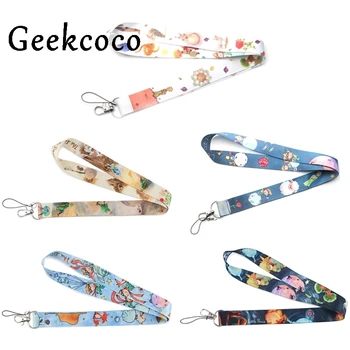 

5pcs/lot J1266 Cartoon Little Prince Lanyard Phone Strap Holder Necklace For Key Neck Straps ID Badge Holders Webbing Ribbon