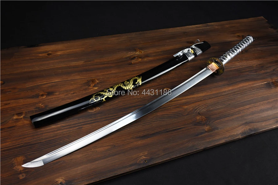 Handmade Full Tang Japanese Samurai Dao Sword Katana 1090 High Carbon Steel Blade Real Sharp Asian Knife Saber