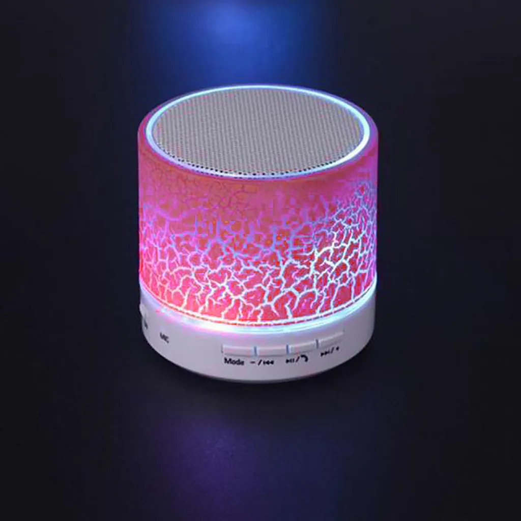 Sago A9 Bluetooth динамик мини беспроводной громкий динамик трещины светодиодный TF USB Сабвуфер bluetooth динамик s mp3 стерео аудио Музыка F809
