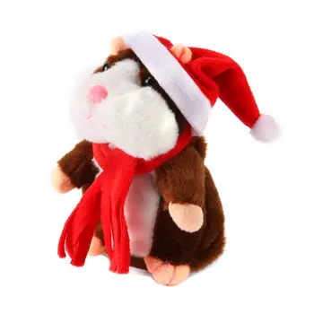 

Lovely Cute Funny Walking Talking Speaking Nodding Music Hamster Plush Toy Hamster Animal Children Kids Educational Toy