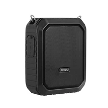 4400 мАч усилитель голоса портативный Bluetooth мегафон IPX 5 водонепроницаемый 18 Вт Мини громкоговоритель с микрофоном Поддержка ремня AUX TF U диск