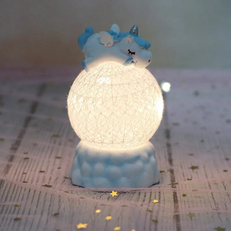卡通礼品_独角兽线球卡通礼品生日小台灯 小夜灯创意树脂小夜灯 - 阿里巴巴(16)