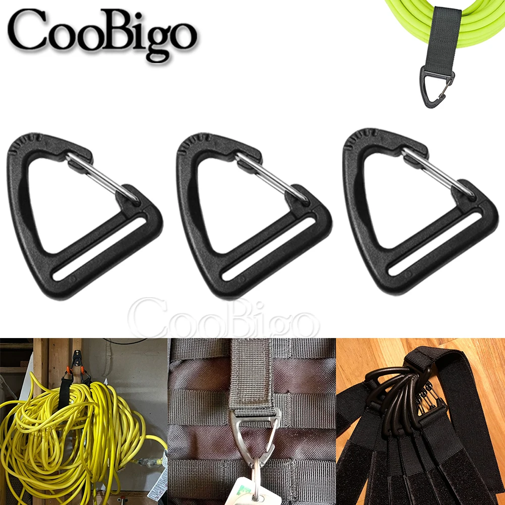 Outdoor Buckles Hook Climbing Carabiner Hanging Keychain Link Backpack 