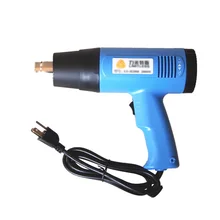 110 в 2000 Вт Тепловая пушка горячего воздуха пистолет для припоя фен для волос с температурным контролем строительный горячий воздух для пайки волос строительный Фен
