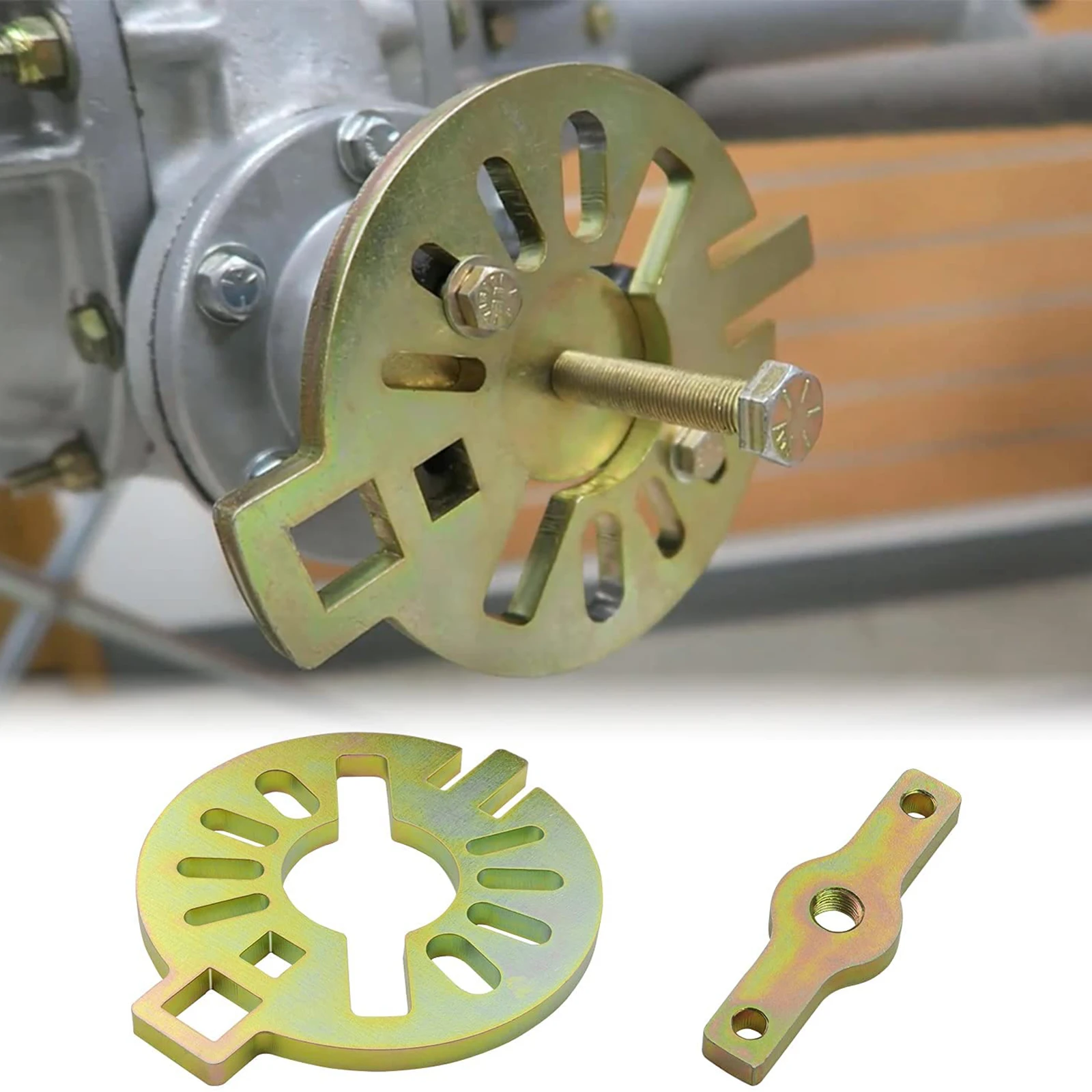 New Stainless Pinion Flange Holding Tool Metal Pinion Flange Holder