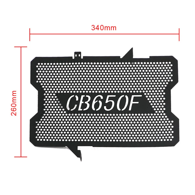 

CB650F 2014 - 2018 Motoparty Radiator Guard Grille Grill Cover Protector For Honda CB650F CB650 F CB 650 Water Cooler Protection