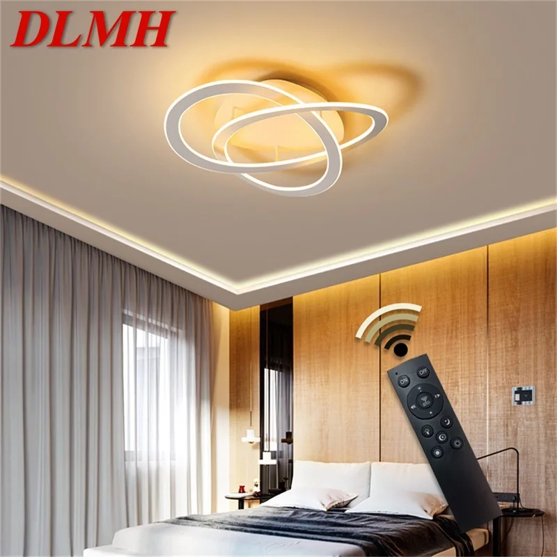 

DLMH Led Ceiling Lights Fixtures with Remote Control 3 Colors Brightness Adjustable and Dimmable For Home Living Room Bedroom