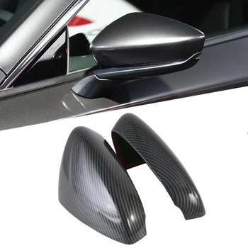 

Rearview Mirror Shell Housing Mirror Cover Side Mirror Shell For Mazda 3 M3 Mazda3 2019 2020 Car Accessories Carbon Fiber Style