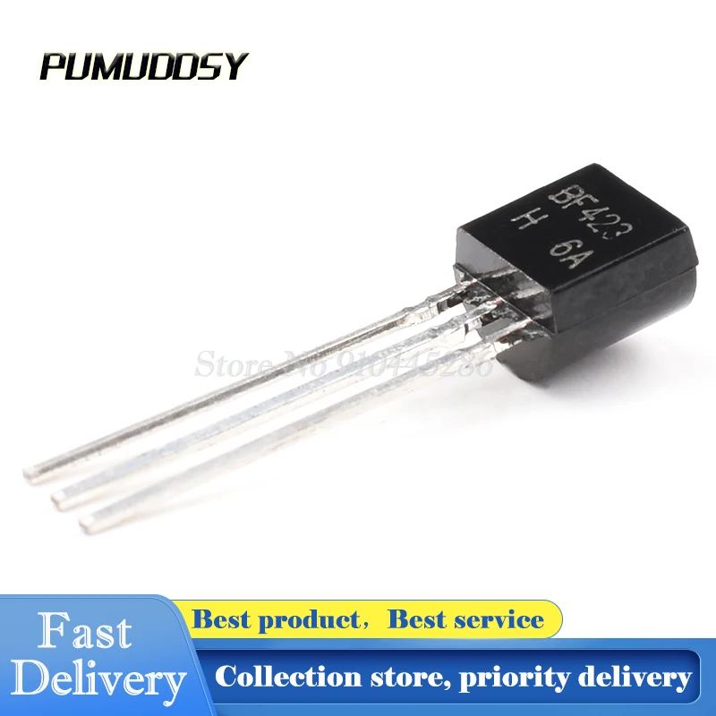 100 шт. Новый Триод TO-92 BF423 F423 250V/0.1A PNP оптовая продажа to92 | Электронные компоненты и