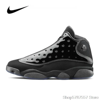 

High-top Nike Air Jordan 13 Cap and Gown Men Jordan Basketball Shoes Cushioning Gym Training Sneakers Boots Women Unisex
