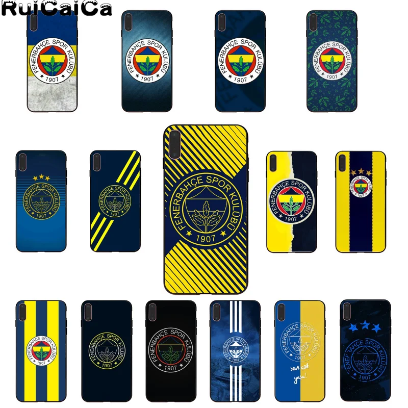 Чехол для телефона RuiCaiCa Turkey Fenerbahce футбол Coque Shell для iPhone 6S 6plus 7 7plus 8 8Plus X Xs MAX 5 5S XR 11 11pro