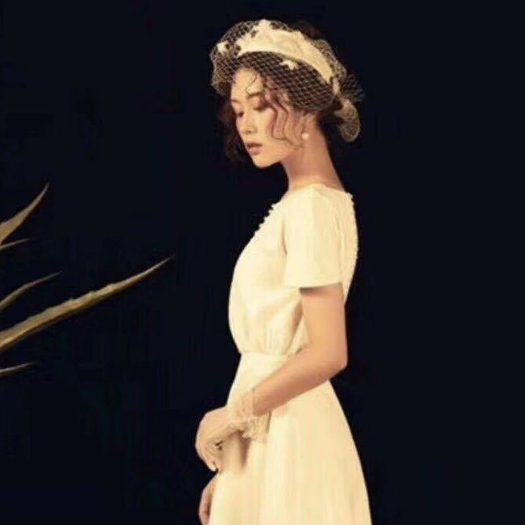 Wedding Hats For Women Vintage Net Bridal Hats Fascinators Accessorie Brides Wedding Birdcage Veil 1001