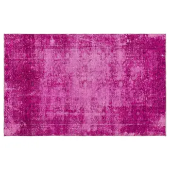 

Handmade Fuchsia Vintage Overdyed Turkish Area Rug 171x268 Cm-5'7''X8'10''