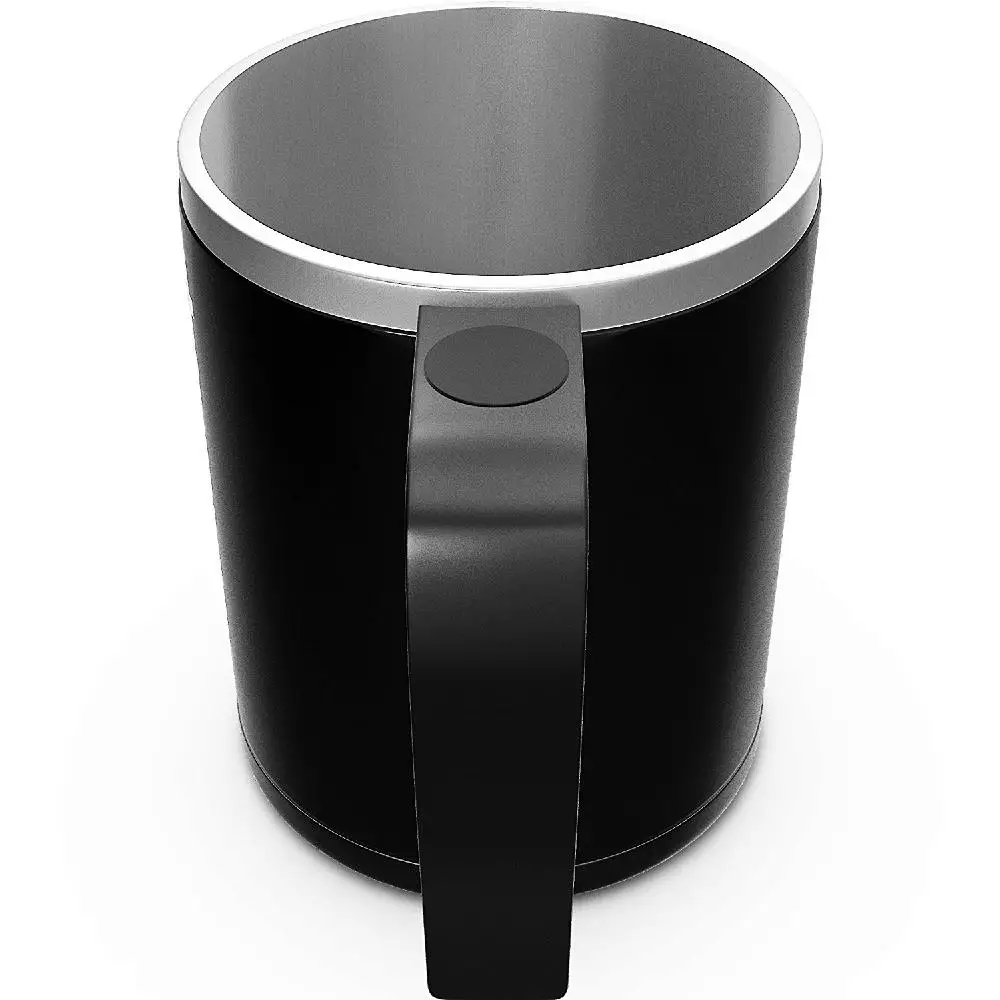 DishyKooker iCooker®-Кофейная кружка-самоперемешивающаяся, электрическая нержавеющая сталь Автоматическая самосмешивающаяся чашка-милый и забавный