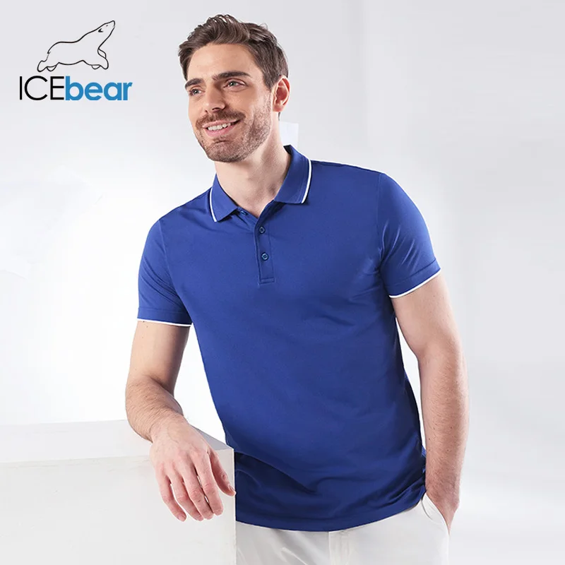 Icebear 2020 лето новый отворот с короткими рукавами высококачественной