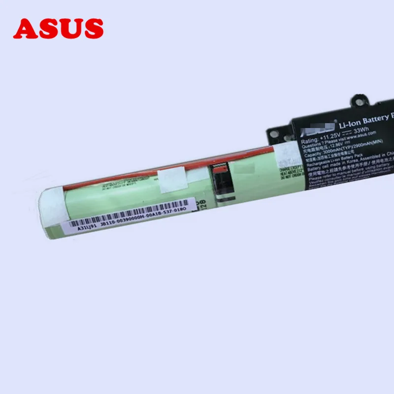 New Original Laptop replacement Li-ion Battery A31N1519 for ASUS X540J X540L R540UP R540SA X540S F540U series 11.25V 33Wh/36WH