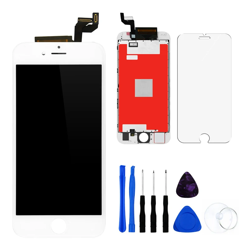 100 шт./лот ЖК-экран для iphone 6 6s дисплей в сборе 4 7 &quotдюймовый сенсорный экран Замена