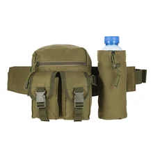 1000D нейлон Molle тактический Чехол военный ремень набор с бутылкой для воды поясной кошелек поясная походная Сумка рыболовная сумка на пояс для охоты