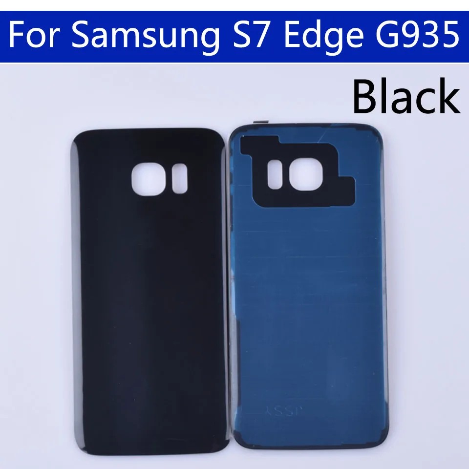 10 шт./партия S7Edge задняя крышка батарейного отсека для samsung Galaxy S7 Edge G935 G935F SM-G935F G935FD G935A задняя крышка батарейного отсека