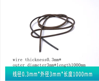 1pcs Spring tension spring wire thickness 0.2-0.4mm long 1000mm with hook spring flexible steel spring