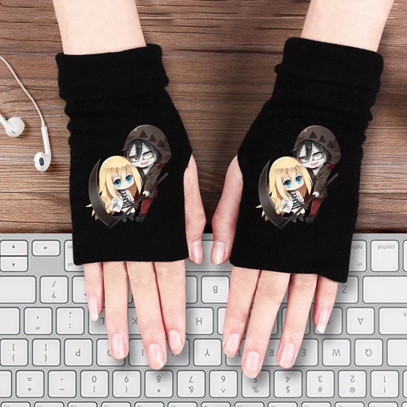 Grandmaster of Demonic Cultivation Glove Wei Wuxian Lan Wangji King Avatar Onmyoji Gintama Black Butler зимние теплые полуперчатки