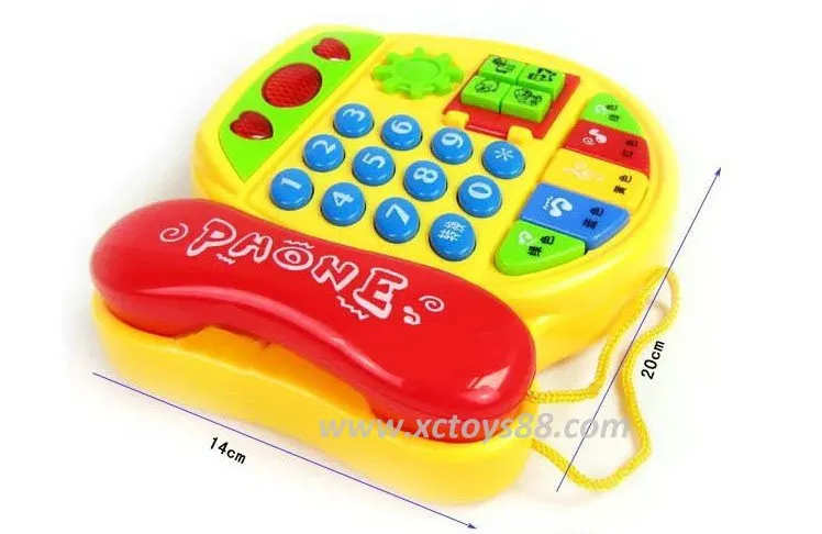 5029 Children'S Educational ENLIGHTEN Electric Music Toy Cartoon Music Phone Set Children Section Gift Hot Selling
