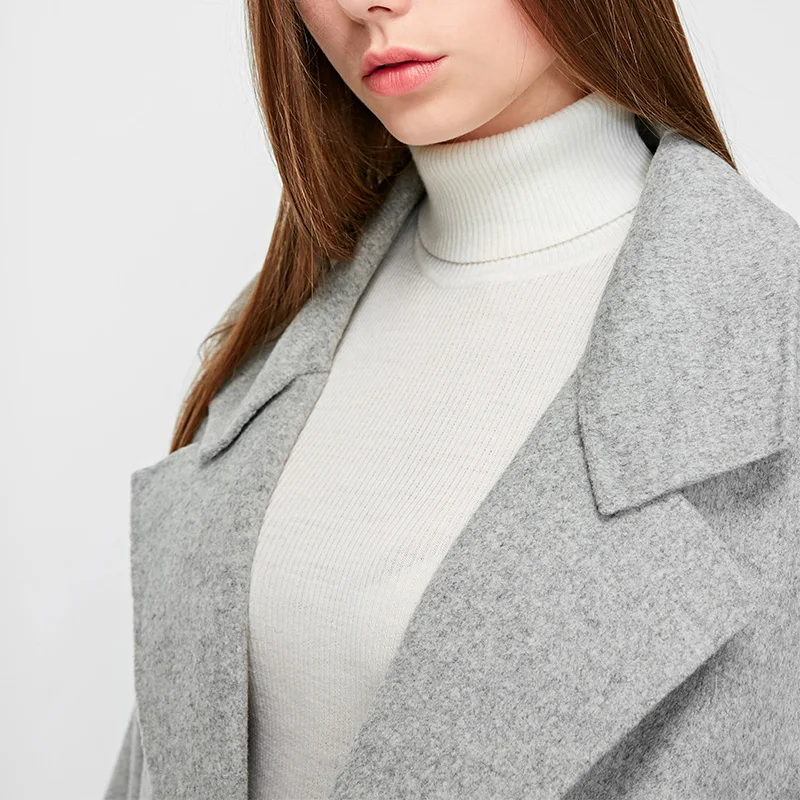 Vero Moda женская новая Ins лацкане невидимая пряжка с плеча шерстяное пальто | 318327563