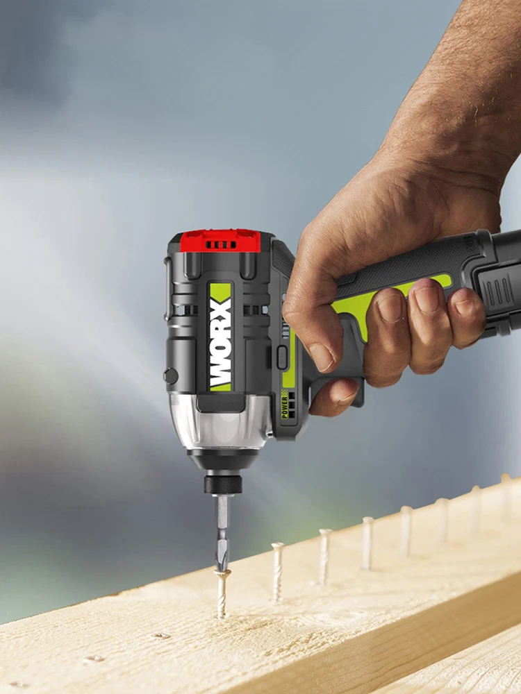 Worx-ブラシレスコードレスインパクトドライバー,12v 