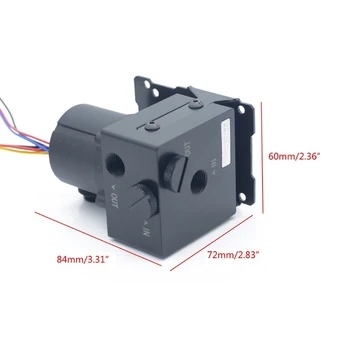 

Computer Water Cooling Water Pump Double Adjustable Flow Head 5 Meters Flow 600L