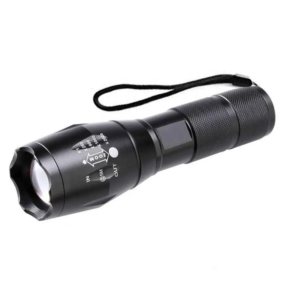 

XML T6 Zoomable USB Rechargeable LED Flashlight Torch Light 18650 Battery Waterproof Outdoor Camping Powerful LED Flashlight