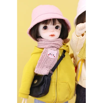 

modikerbjd Bucket Hat for 1/6 BJD Dolls - Pink No Doll