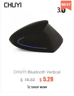 CHUYI мышь Bluetooth 5,0+ 3,0+ Беспроводная USB 2,4 Slim Mause эргономичная офисная компьютерная ультра-тонкая мышь для ноутбука Mac PC
