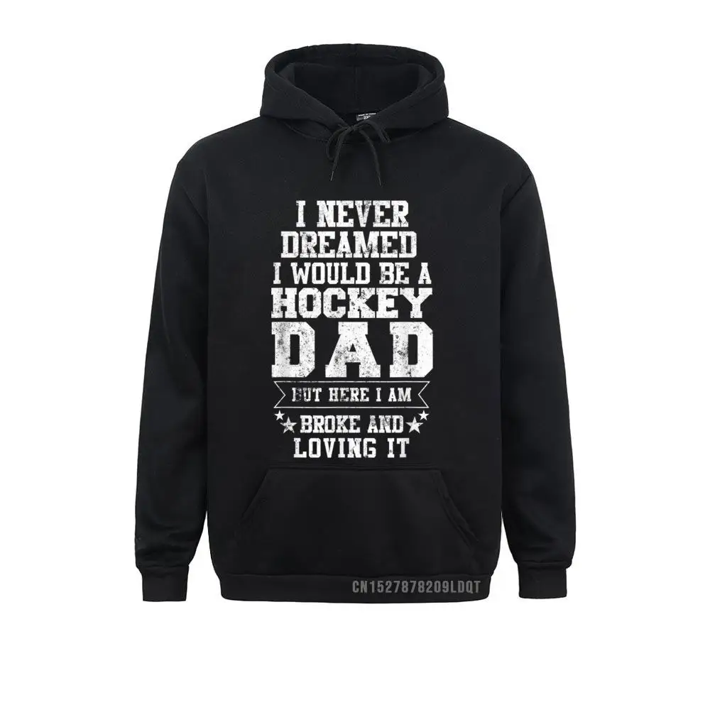 Fitted Men's Hoodies Hockey Dad T-Shirt Funny Father's Day Tee Shirt Dads Gift__B13191 Sweatshirts  Long Sleeve Hoods Classic Hockey Dad T-Shirt Funny Father's Day Tee Shirt Dads Gift__B13191black