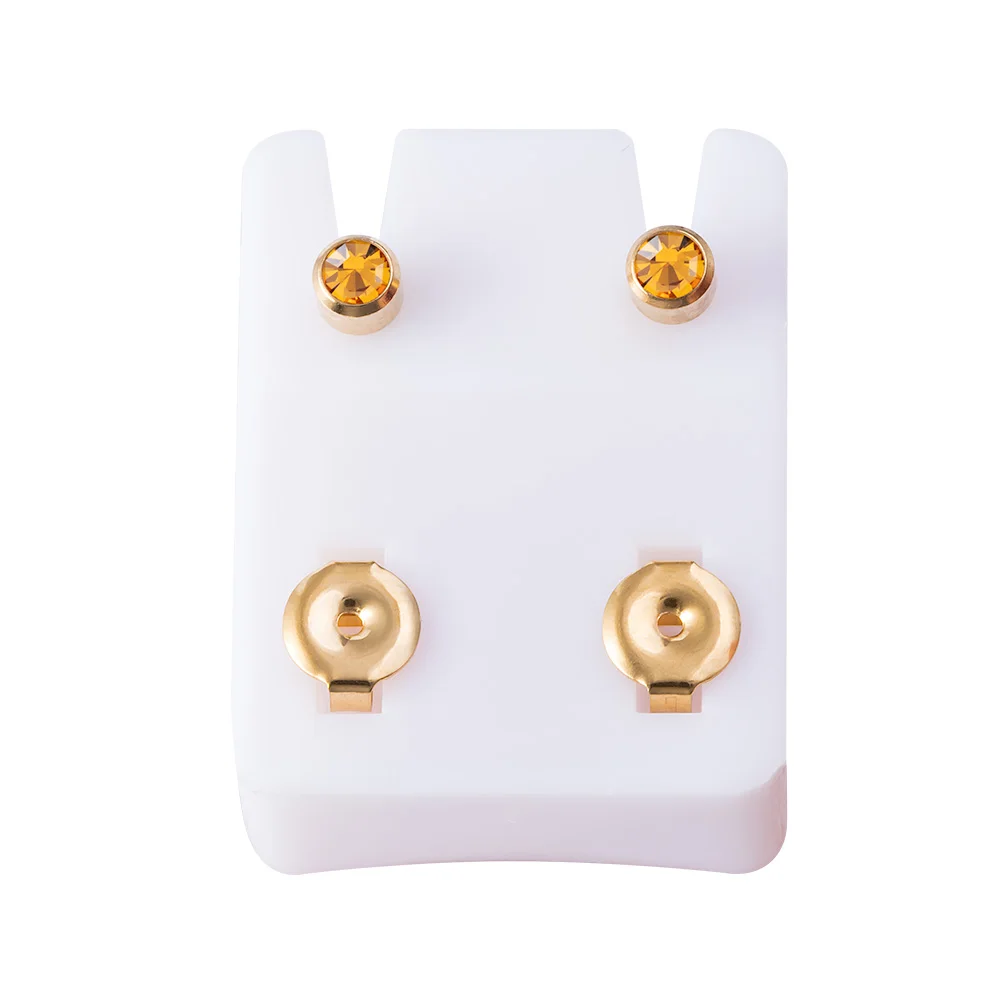 Orecchini Ipoallergenici 6 Mm Orecchini Magnetici Da Uomo - Set Da 3 Paia (Nero, Oro, Argento) In Acciaio Inox, Zirconi Cubici, 6 Mm Orecchini In Acciaio Inox Ipoallergenici