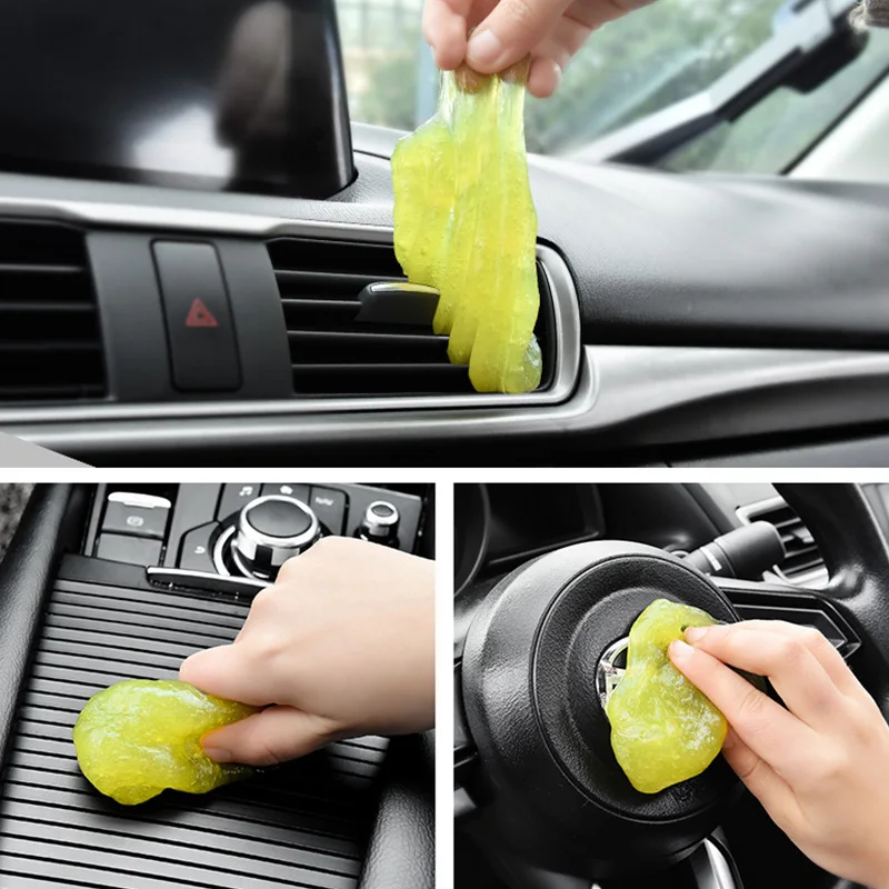 

Car Cleaning Sponge Products Auto Universal Cyber Super Clean Glue Microfiber Dust Tools Mud Gel Products K1554 G