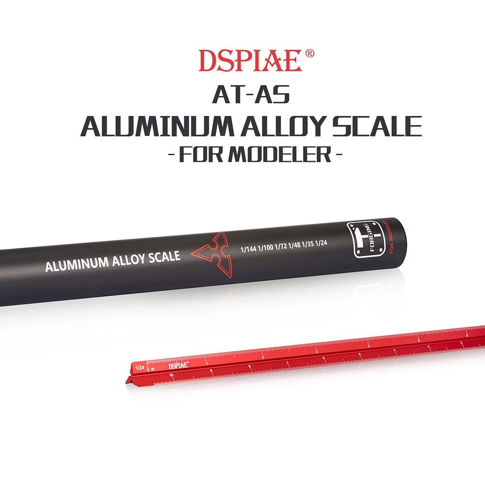 DSPIAE AT-AS Aluminum Scale Ruler