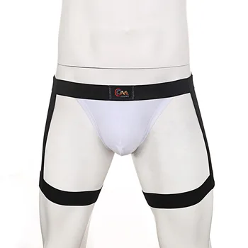 

Sexy Cotton Men Almost Naked Lingerie briefs Rope Breathable Nightclub Show Dance Underwear Gay