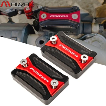 

2020 Latest high quality Motorcycle CNC Front brake Fluid Cylinder Master Reservoir Cove For HONDA FORZA 125 FORZA 300 2017-2020